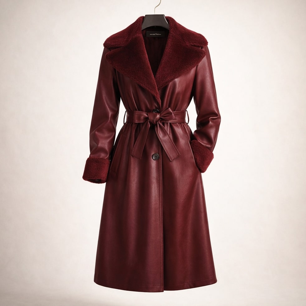 Valentina Leather Coat