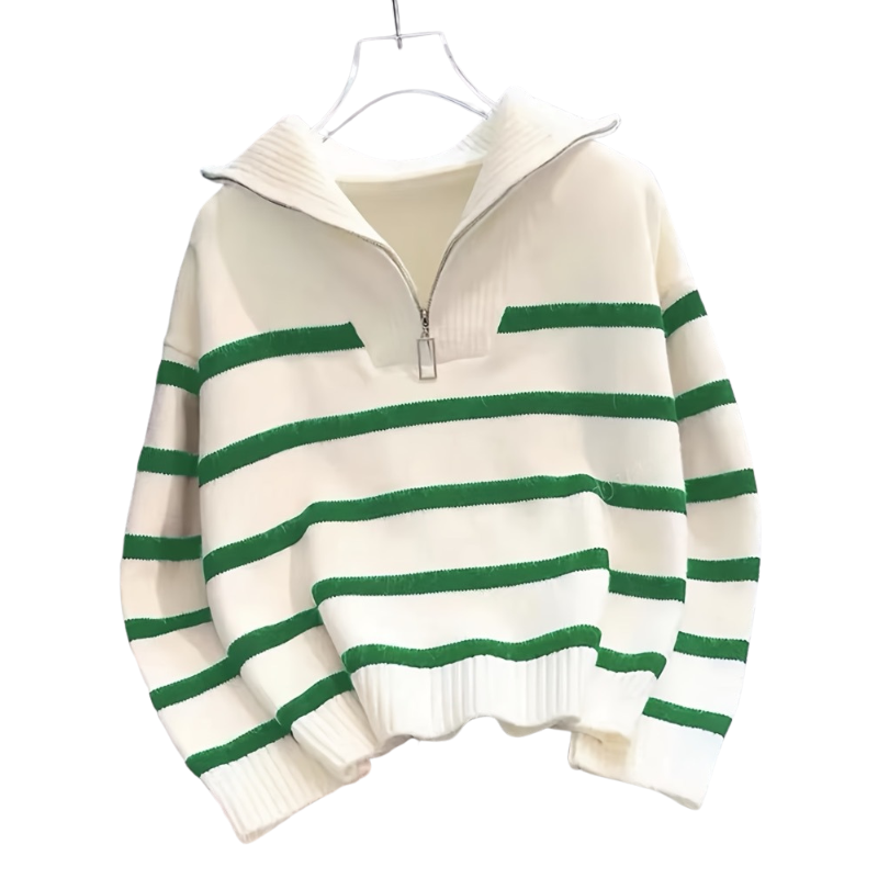 SUSAN™ – Casual Long Sleeve Collared Jumper