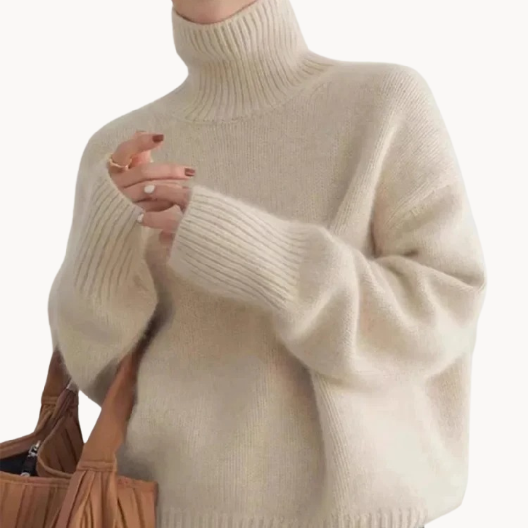 Juliette – Cashmere Turtleneck Sweate